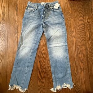 Free people Classic Blue Denim Jeans